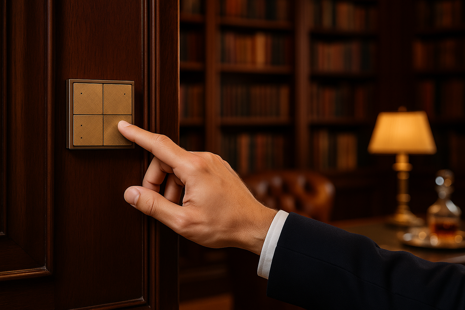 Emirates Hills Mansion Gentleman'S Private Study And Library