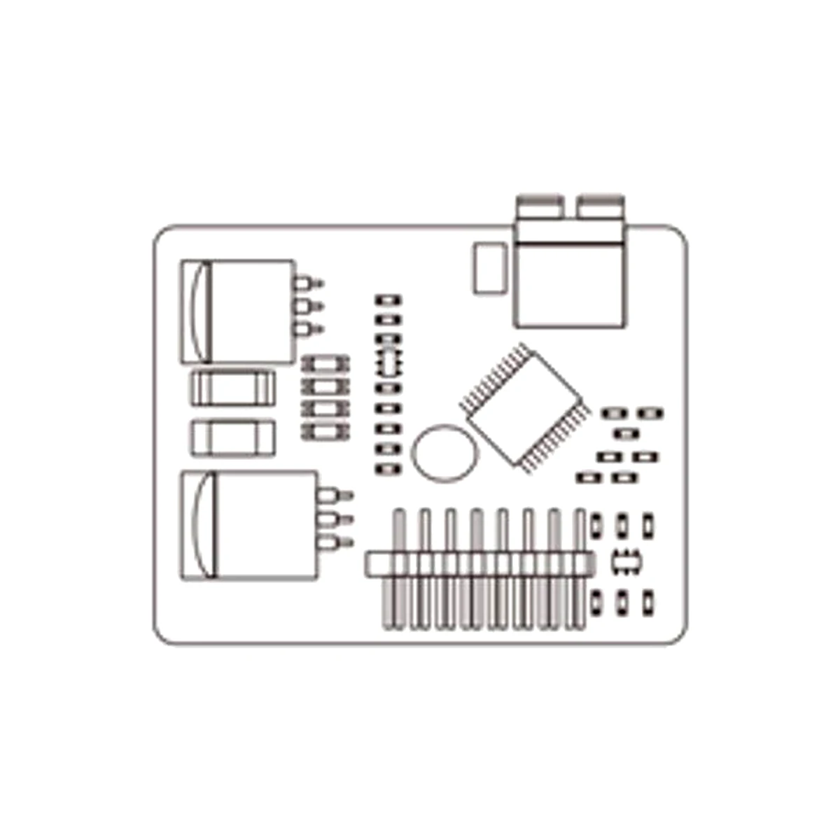 LEXA 6 LOAD DISTRIBUTED ACTUATOR DIMMER BOARD LKNXA012