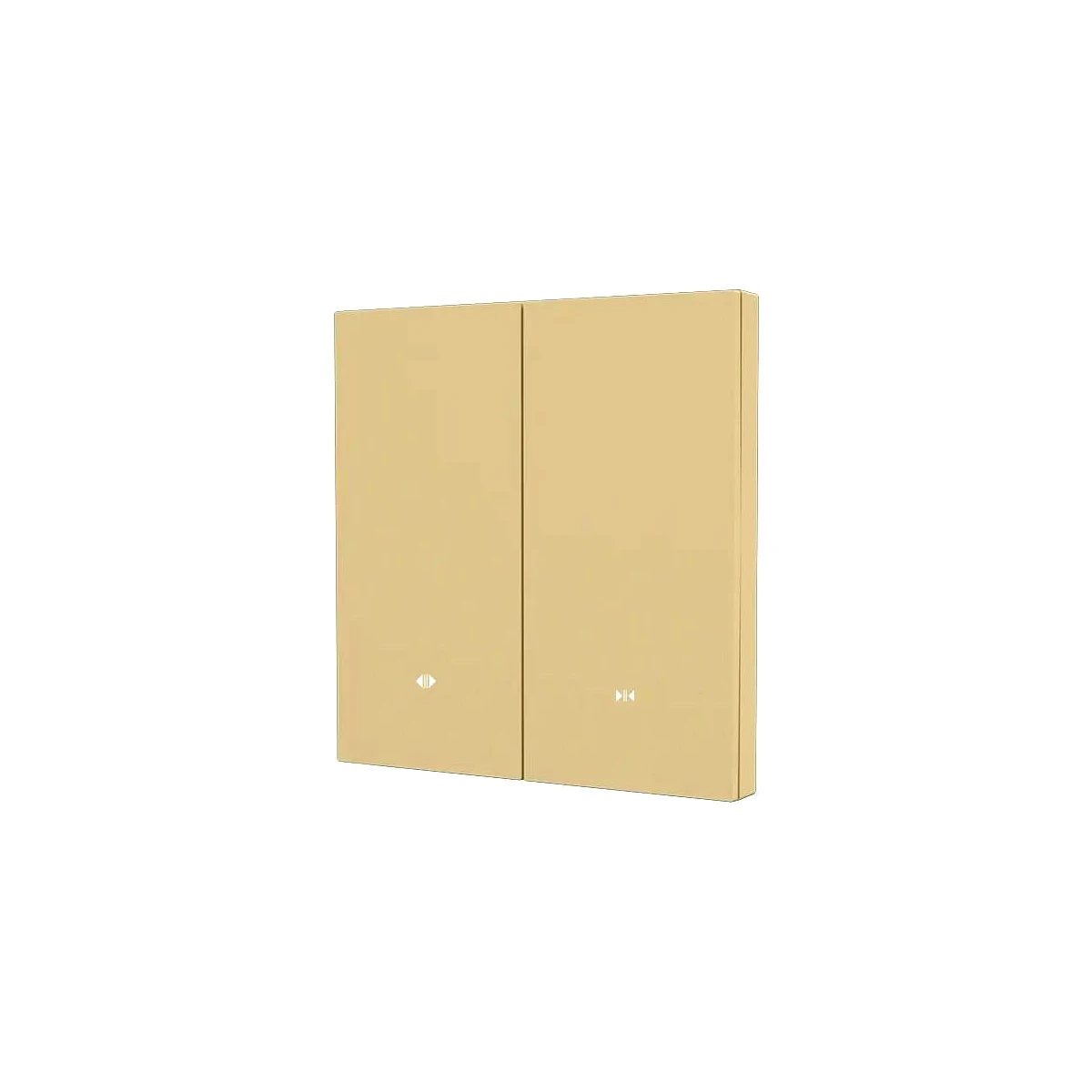 LEXA LEX D60 SERIES TUYA ZIGBEE MOTOR CURTAIN SWITCH (1 MOTOR), PC PC PAINTED MATERIAL FINISH, 86X86MM (86 BASE)