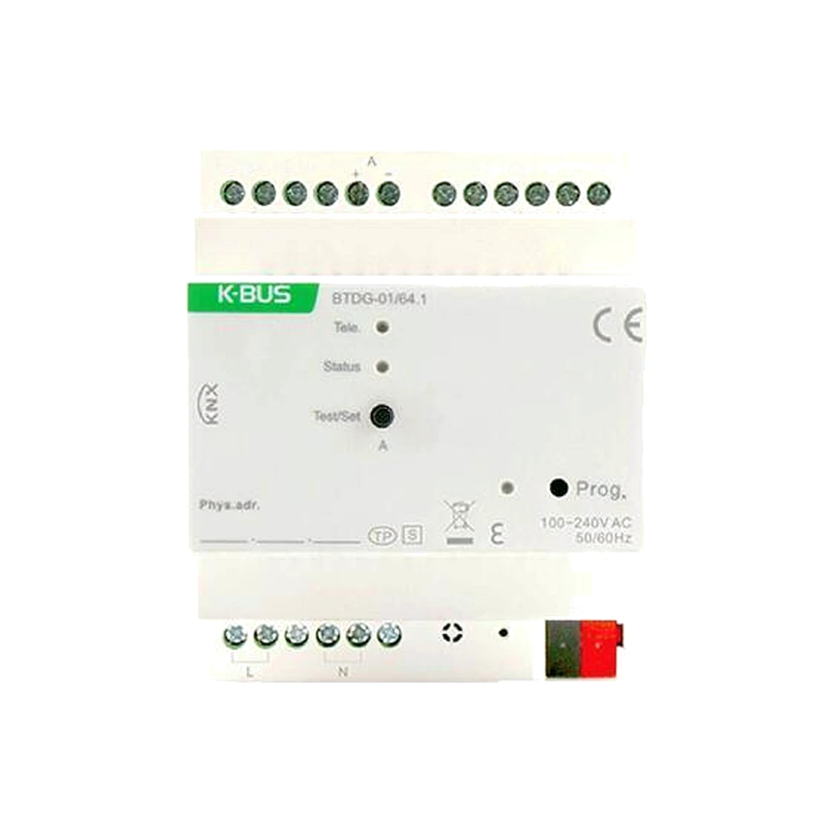 Lexa Secure Series KNX/DALI 2 Gateway 1 Fold with Secure, 4SU MDRC