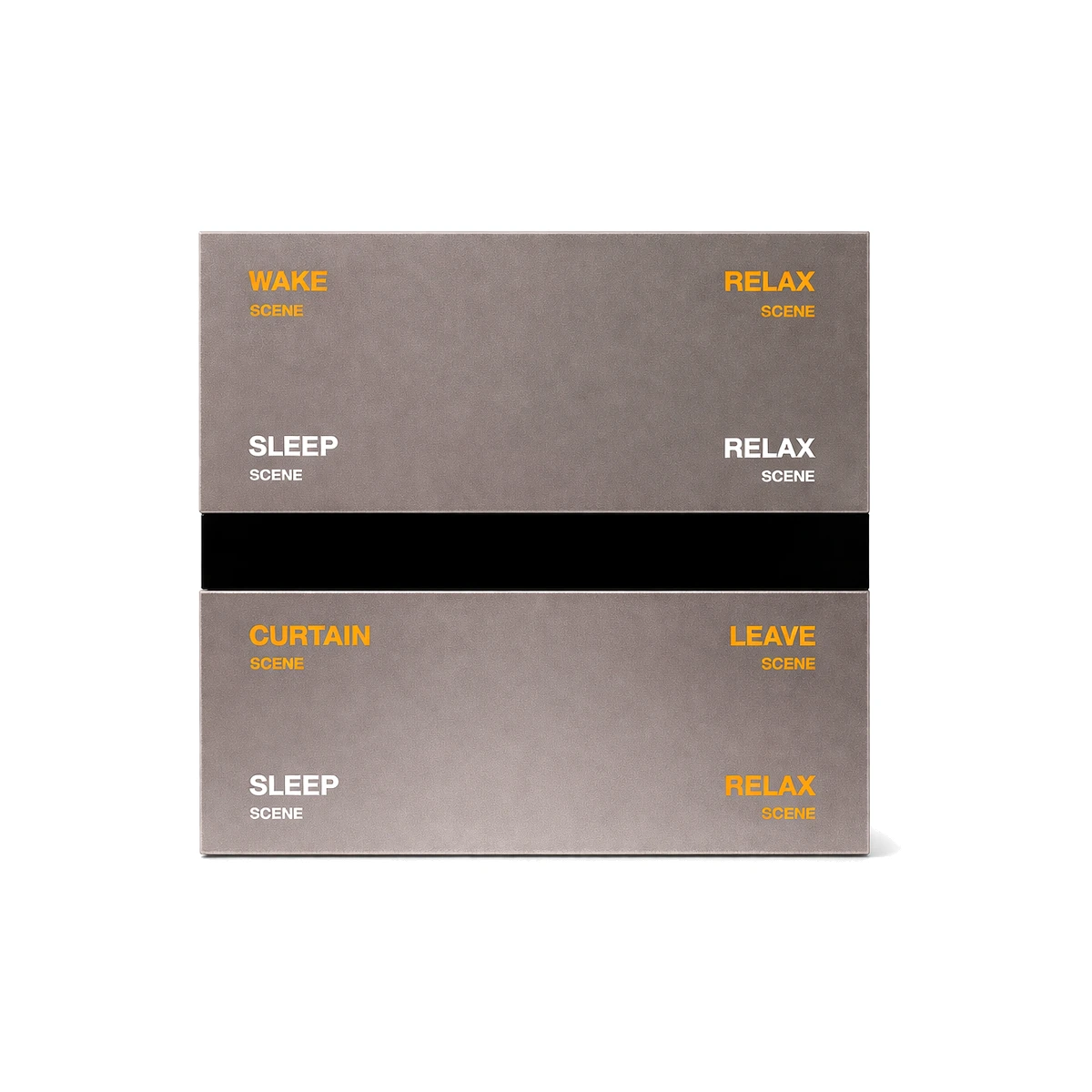 LEX OCEAN 8 buttons push panel ABS Gray brown
