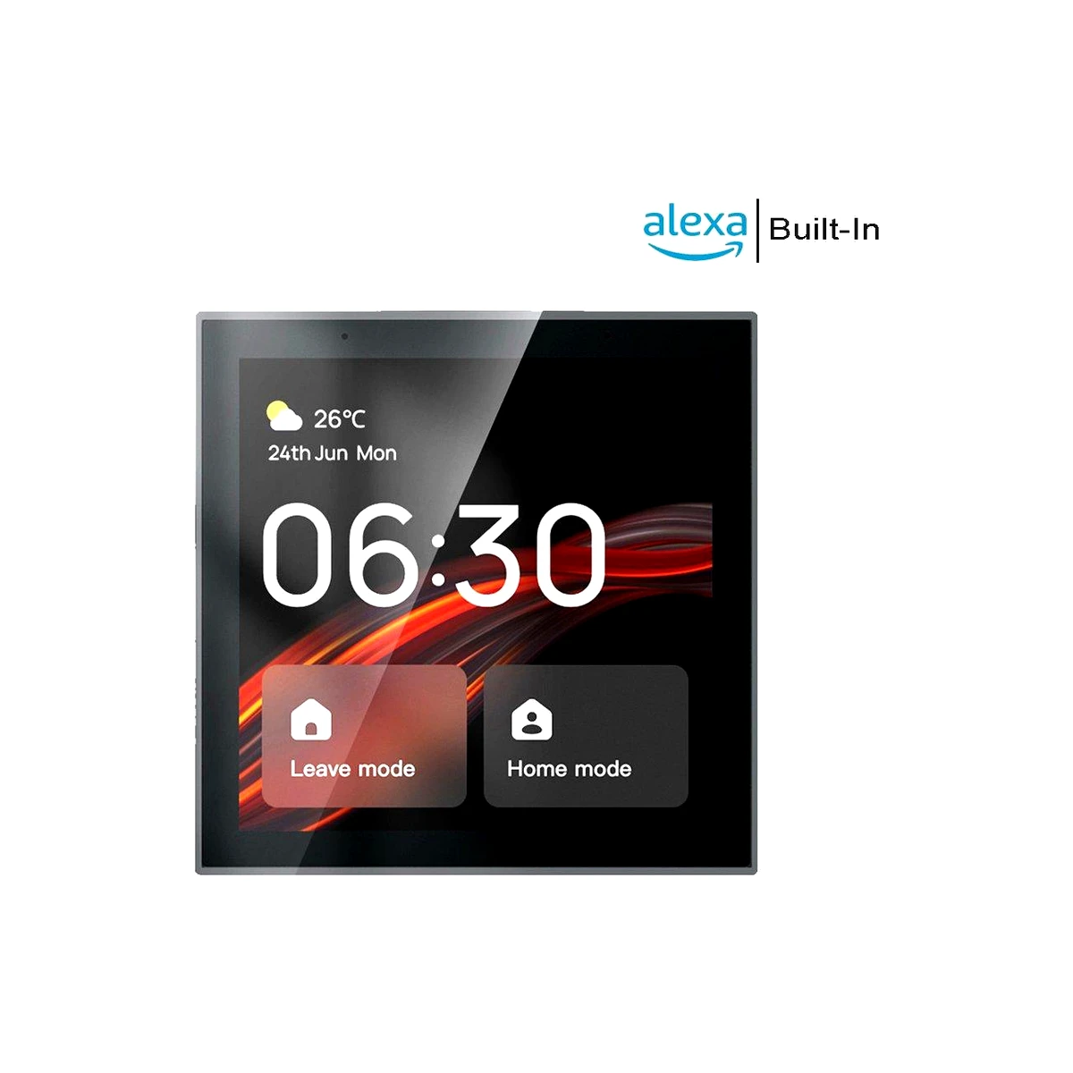 LEXA LEX T1E 4 inch control panel with Built in Alexa and Tuya Zigbee gateway EU base