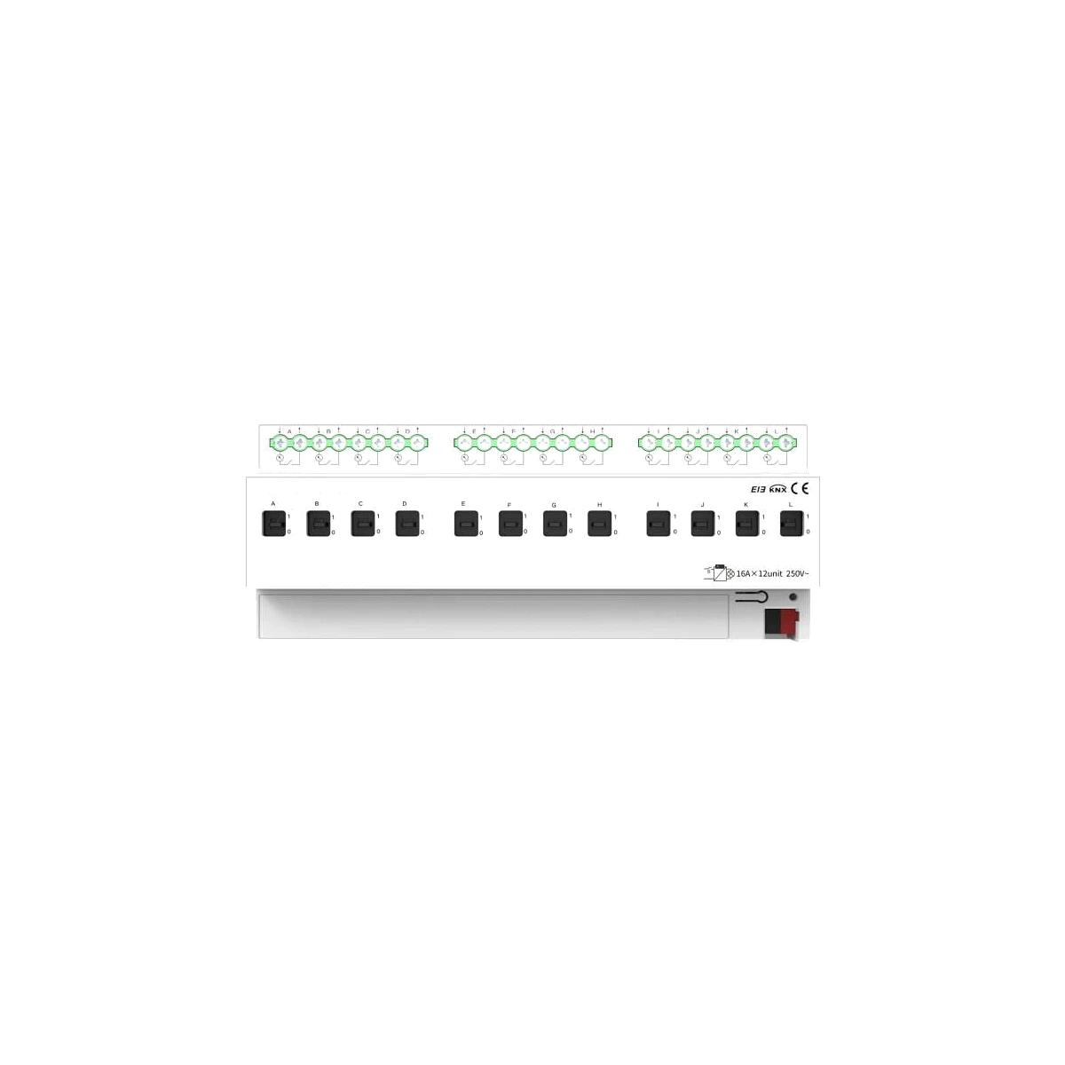 LEXA 216x90x64mm 21 30VDC SWITCH ACTUATOR,CURRENT MEASUREMENT,12 FOLD 16A