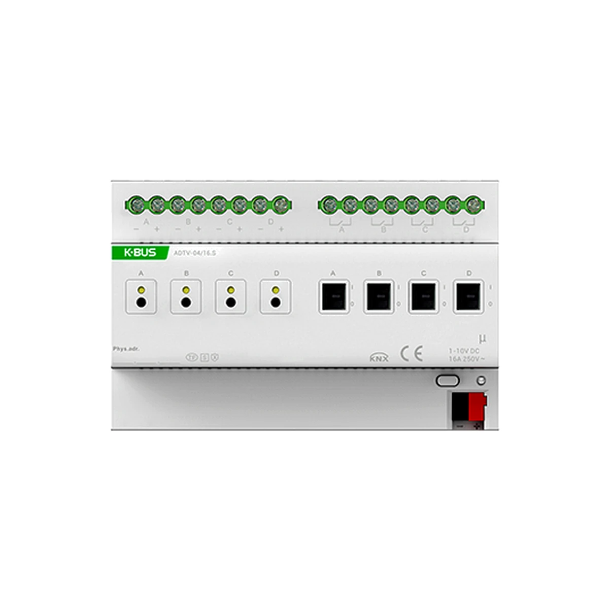 Lexa Secure Series KNX/DALI Gateway 2 Fold, 4SU MDRC