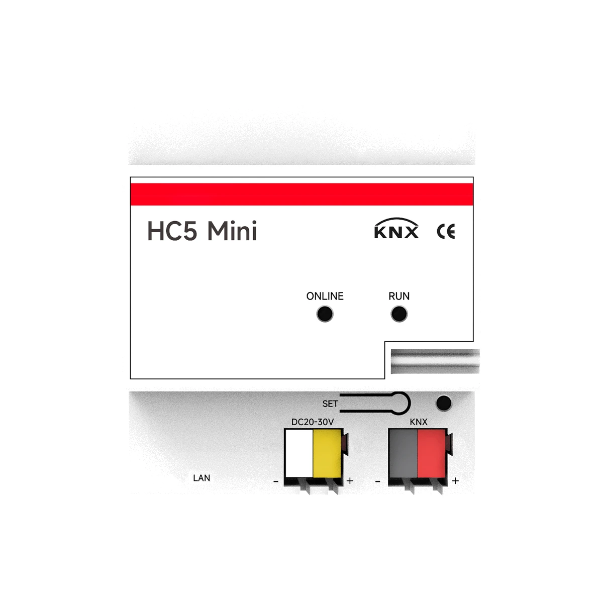 LEX HC Series Standard 35mm DIN rail mounting 72×90×64mm PC Material Finish KNX System Dedicated APP Gateway