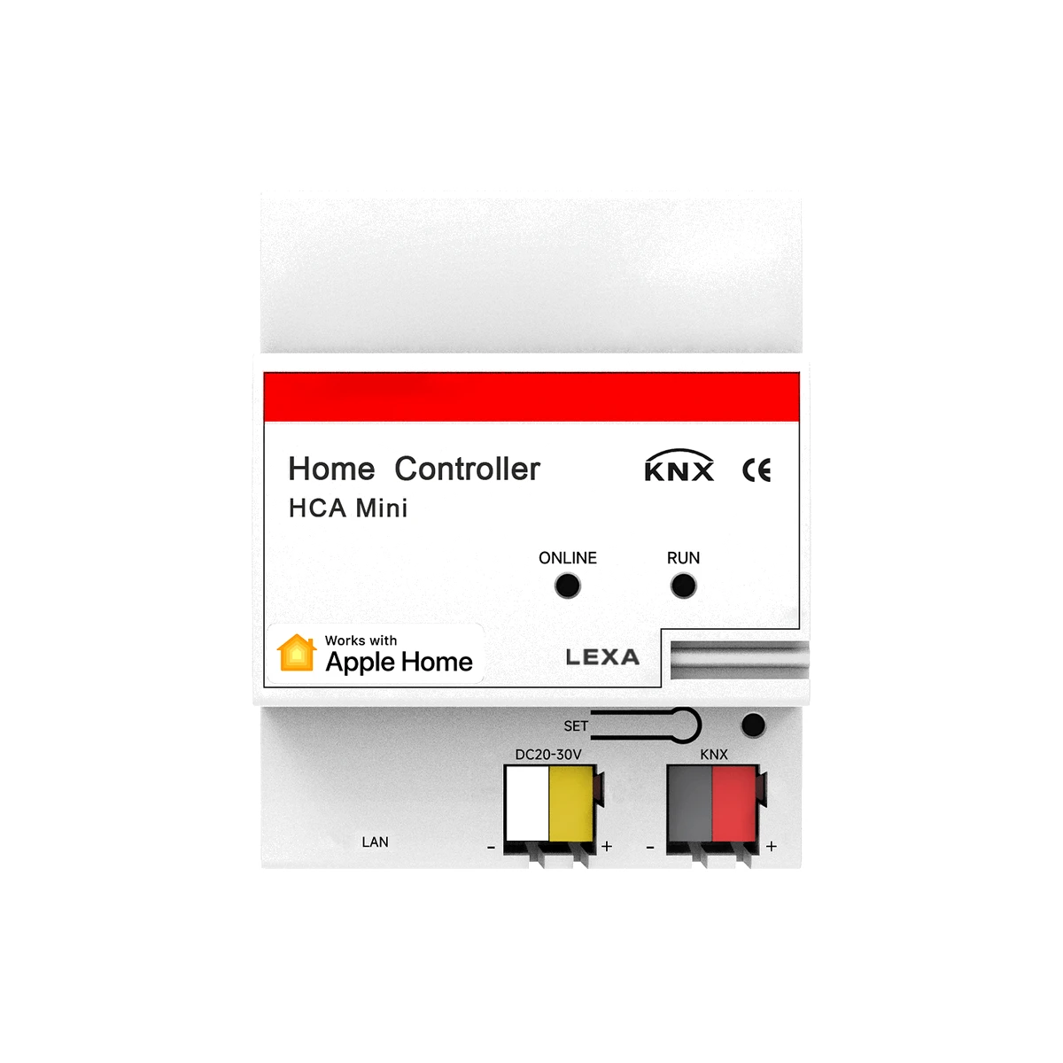 LEX HC Series Standard 35mm DIN rail mounting 72×90×64mm PC Material Finish Multi Ecosystem Compatible KNX System