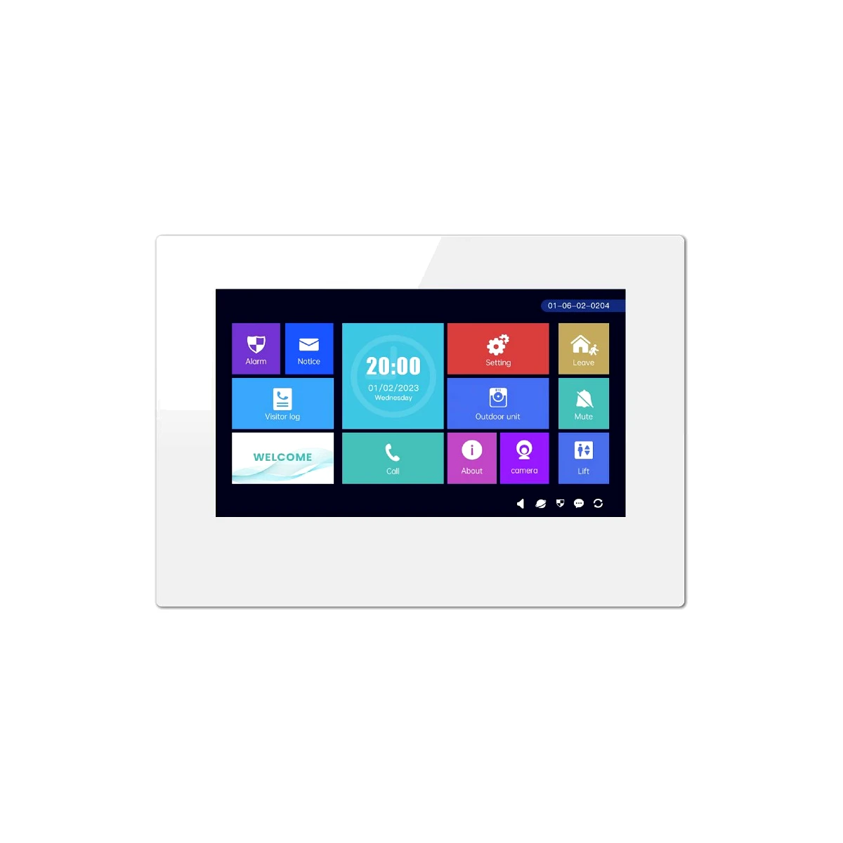 Lexa LEX Cotouch 7" SIP IP Indoor Monitor LX IP INMPT LCT WT 7" 24V view 2