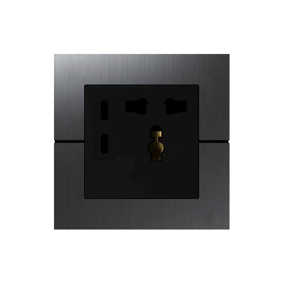 LEXA LEX SOCKET SERIES SINGLE UNIVERSAL SOCKET WITH USB TYPE C