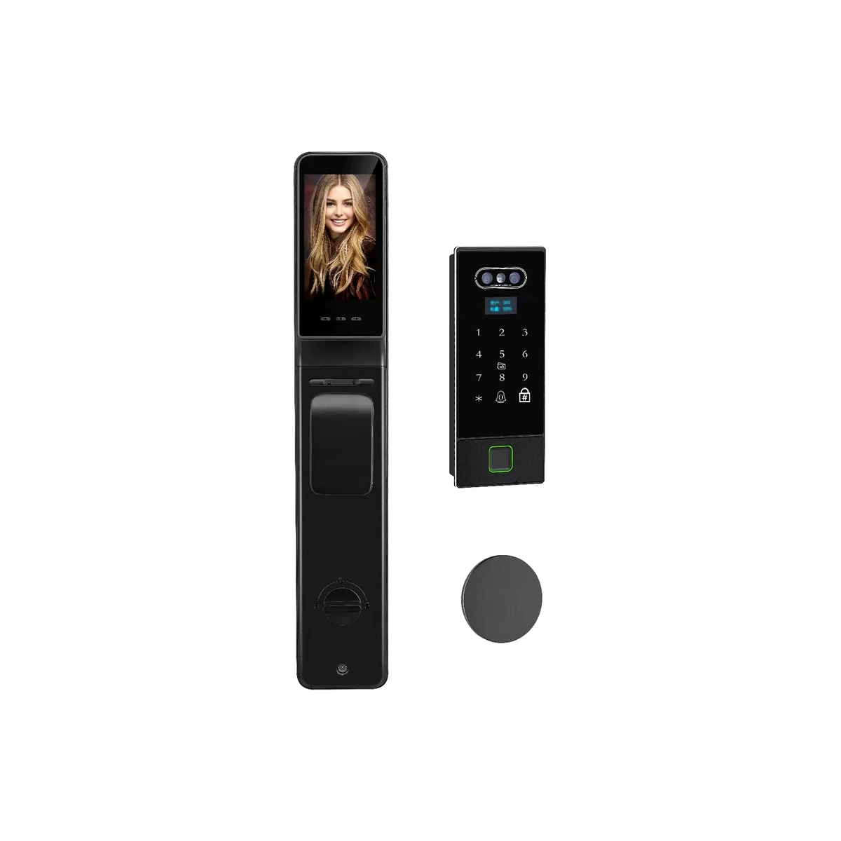 LEXA LEX NQR EMBEDDED VISUAL INTERCOM FACE MODEL SMART LOCK