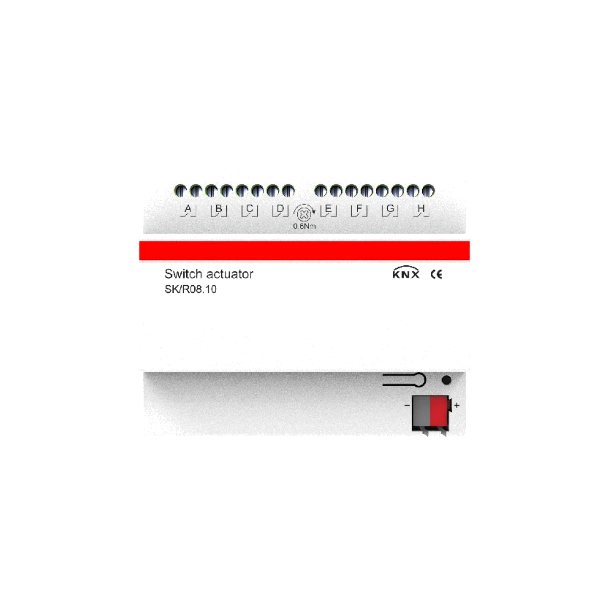 LEX DEE Series Standard 35mm DIN rail mounting 108×90×64mm PC Material Finish It can control the on/off and brightness adjustment of