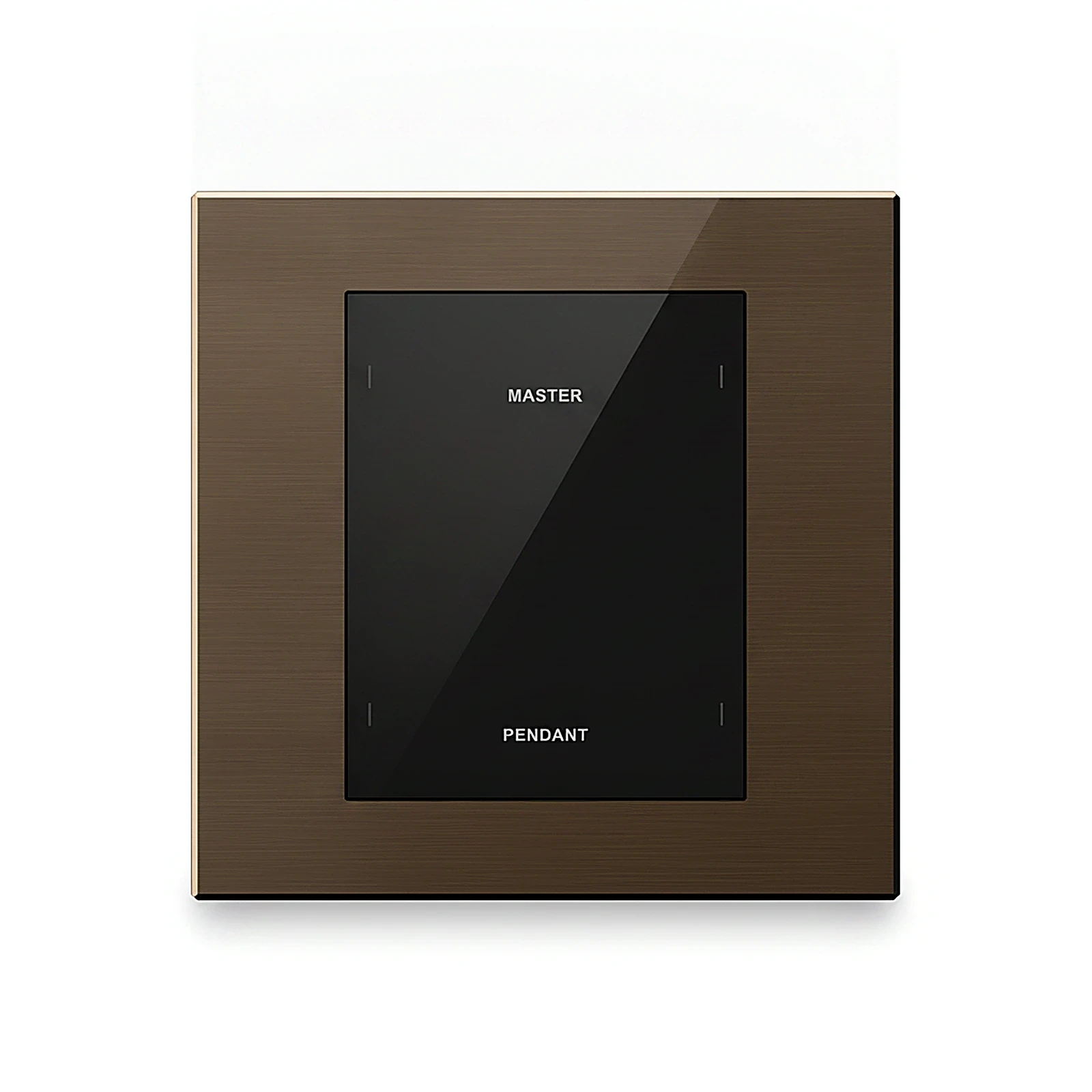 Four-button metal smart panel (KNX interface base)