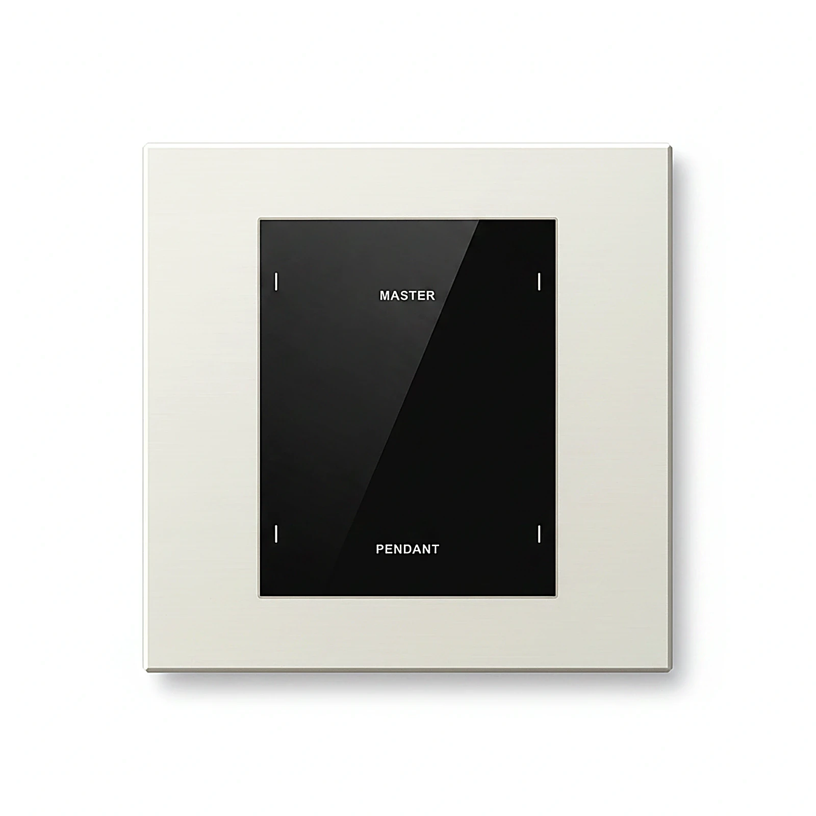 LEX AURA Four buttons plastic smart panel (KNX interface base) coffee color