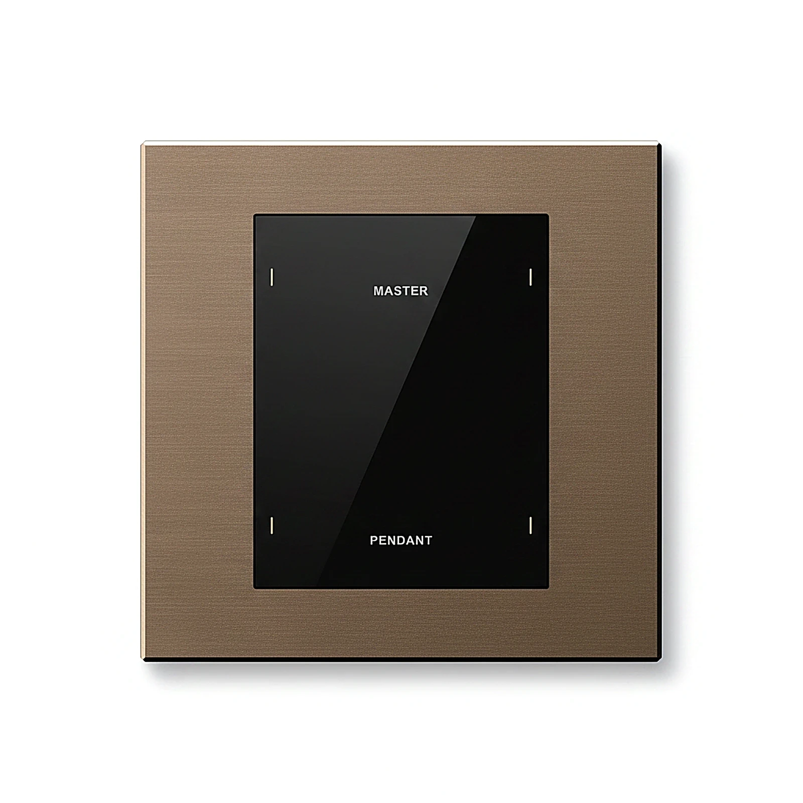 Four buttons plastic smart panel (KNX interface base)