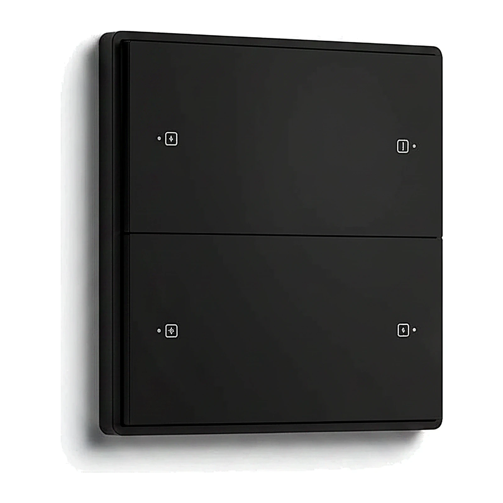 Lexa Galaxy Series 2-Fold 4-Button Smart Switch, Grey (86×86mm)
