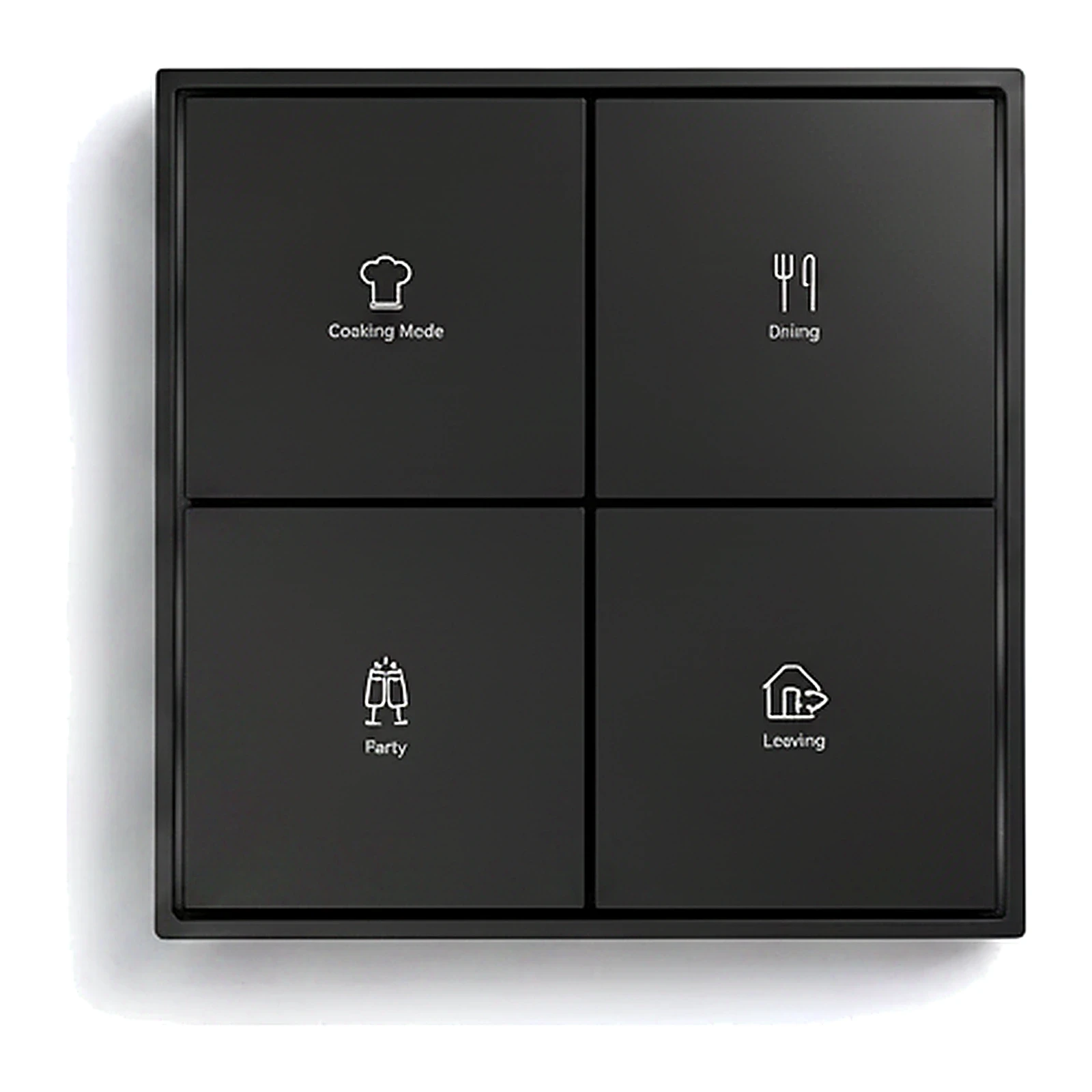 LEXA LEX FALL SERIES SCENARIO PANELS CLASSIC 4 SQUARE KEYS KNX SWITCH