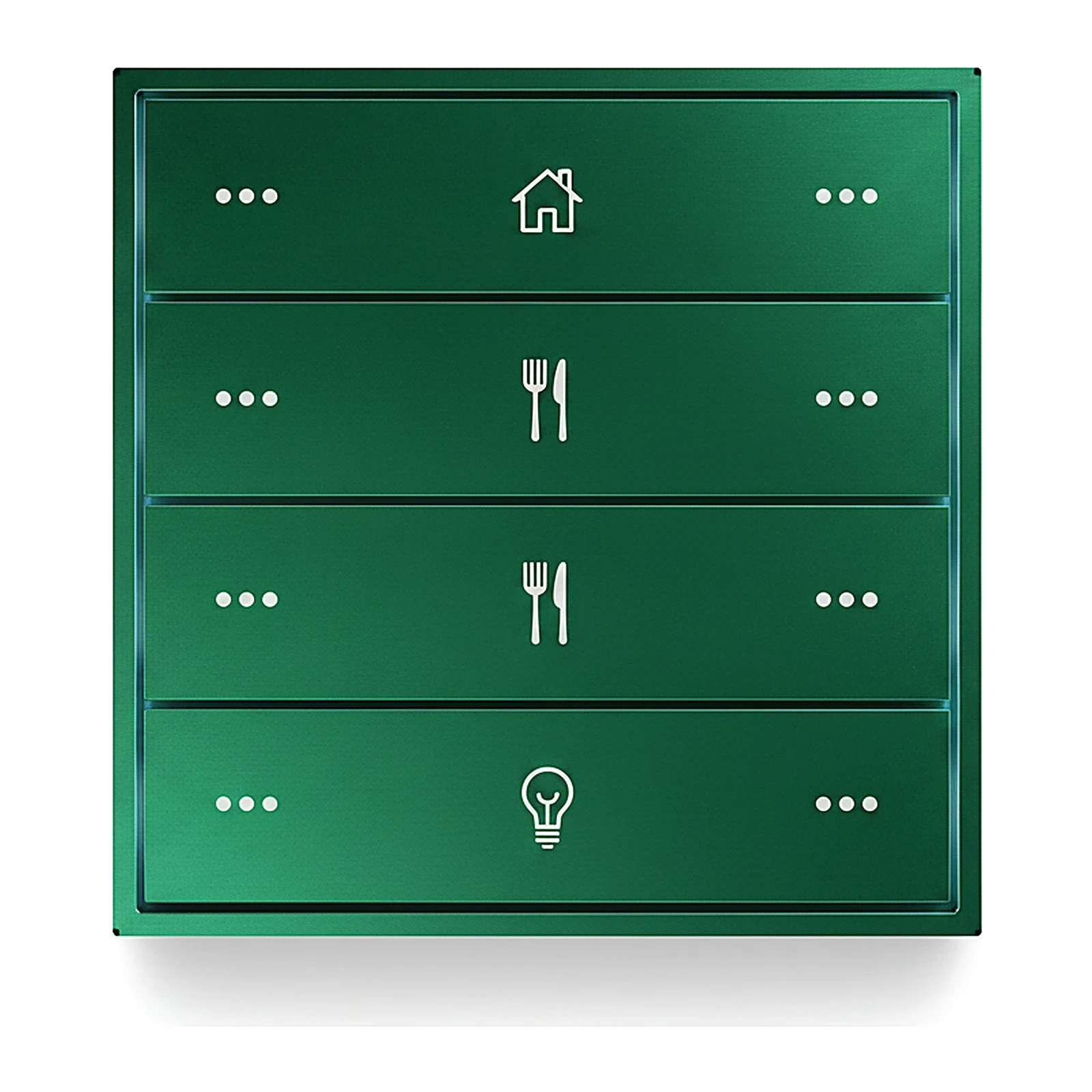 LEXA LEX FALL SERIES SCENARIO PANELS CLASSIC 4 RECTANGULAR KEYS KNX SWITCH