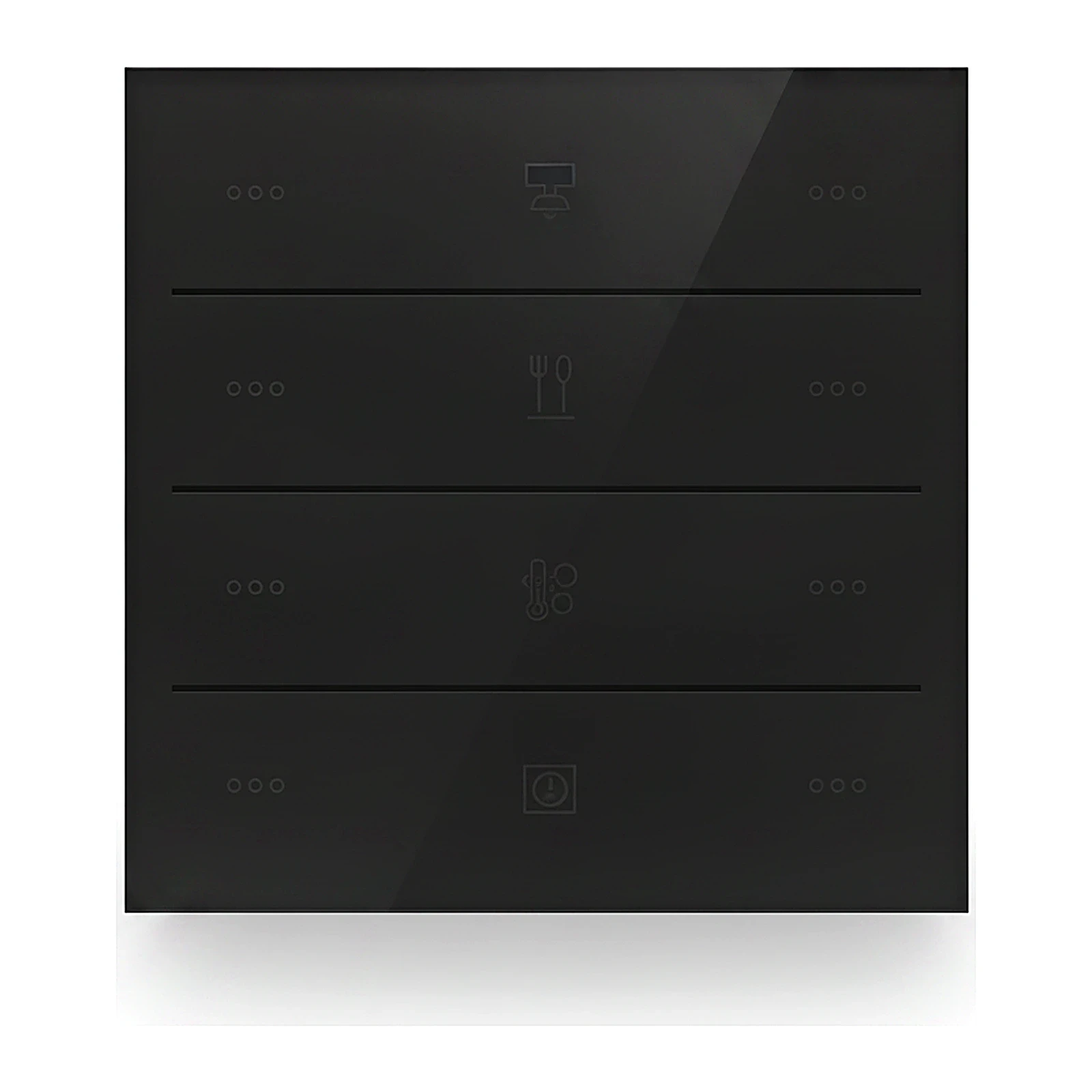 LEXA LEX FALL SERIES SCENARIO PANELS CLASSIC 4 RECTANGULAR KEYS KNX SWITCH