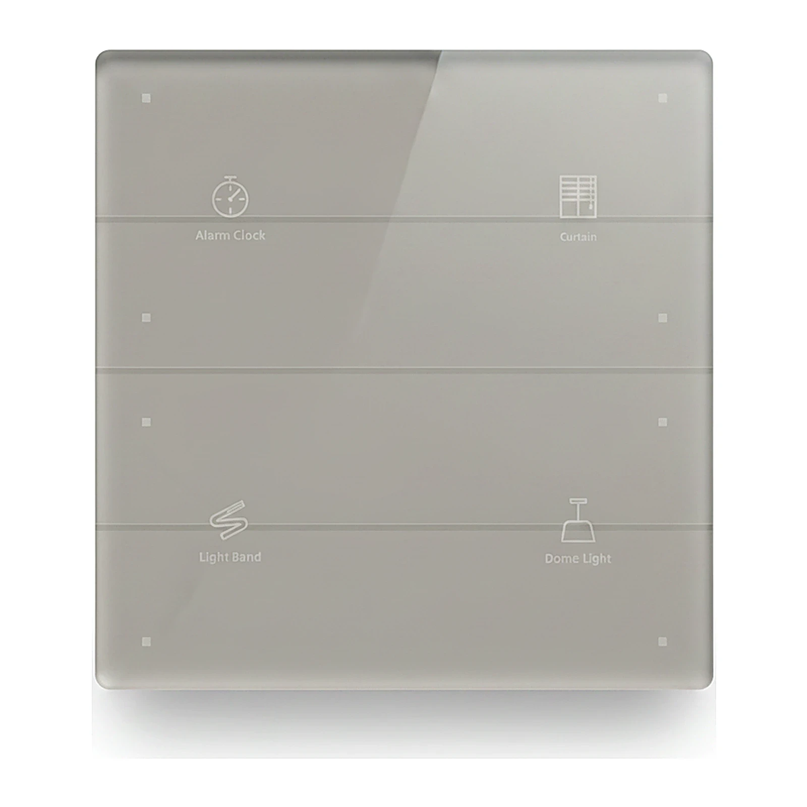LEXA LEX BLOSSOM SERIES SCENARIO MAGIC COLOR PANEL SUPER TOUCH 4 SQUARE KEYS KNX SWITCH
