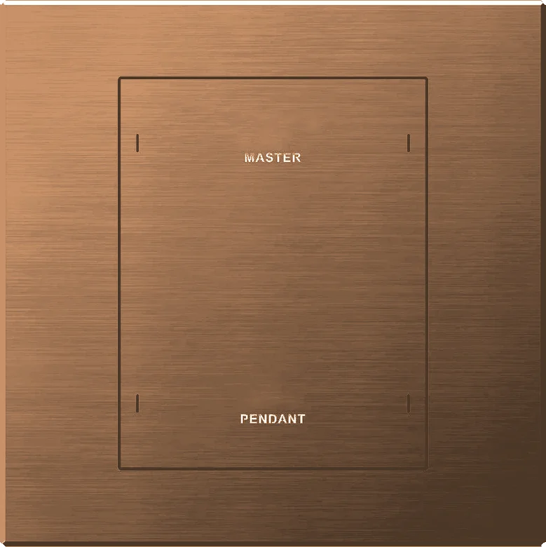 LEX AURA panel in Brushed Bronze